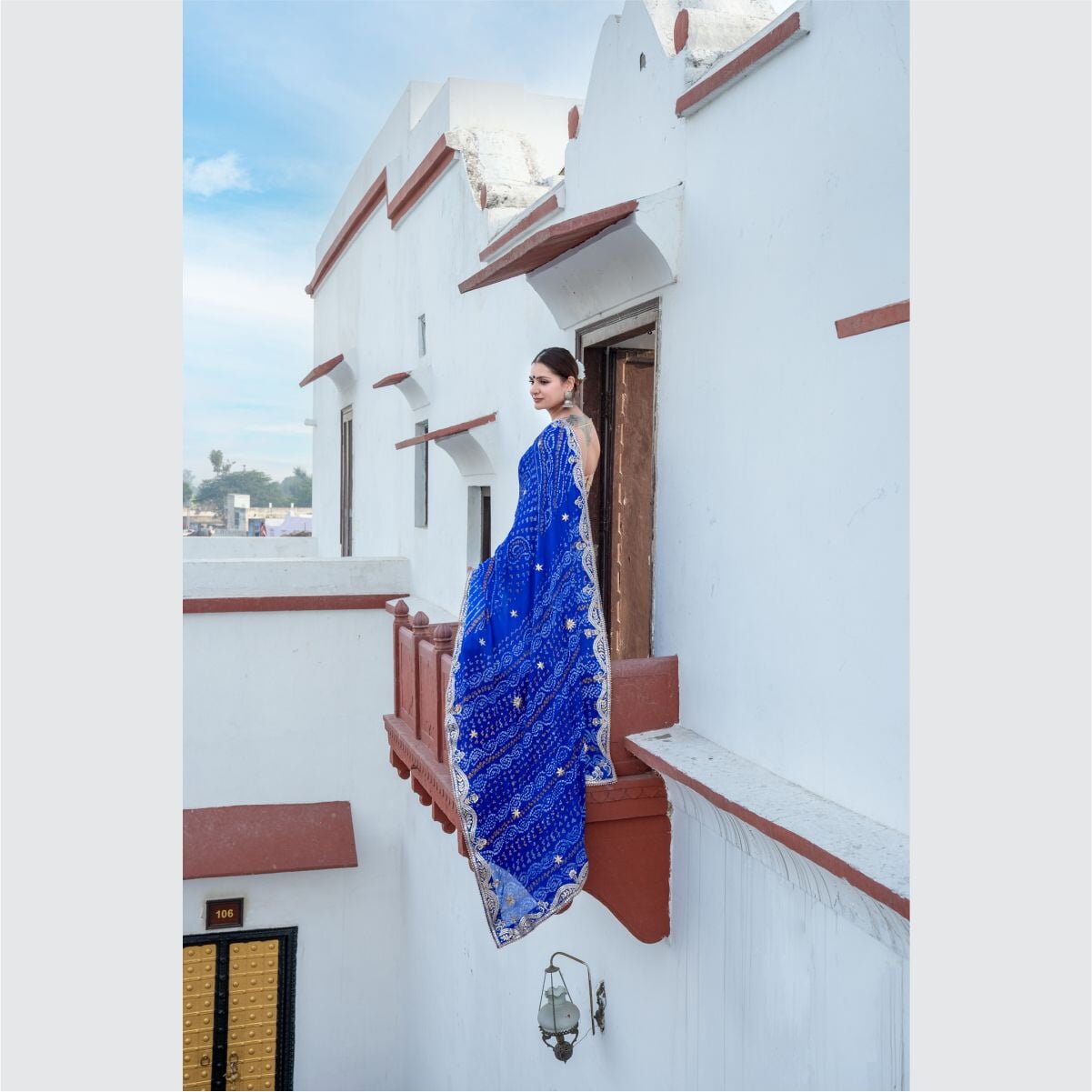 Pure Chiffon Silk Saree The Weavers Shop
