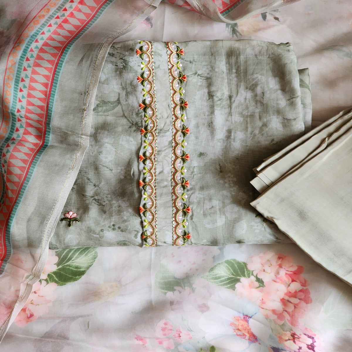Organza Summer Suit