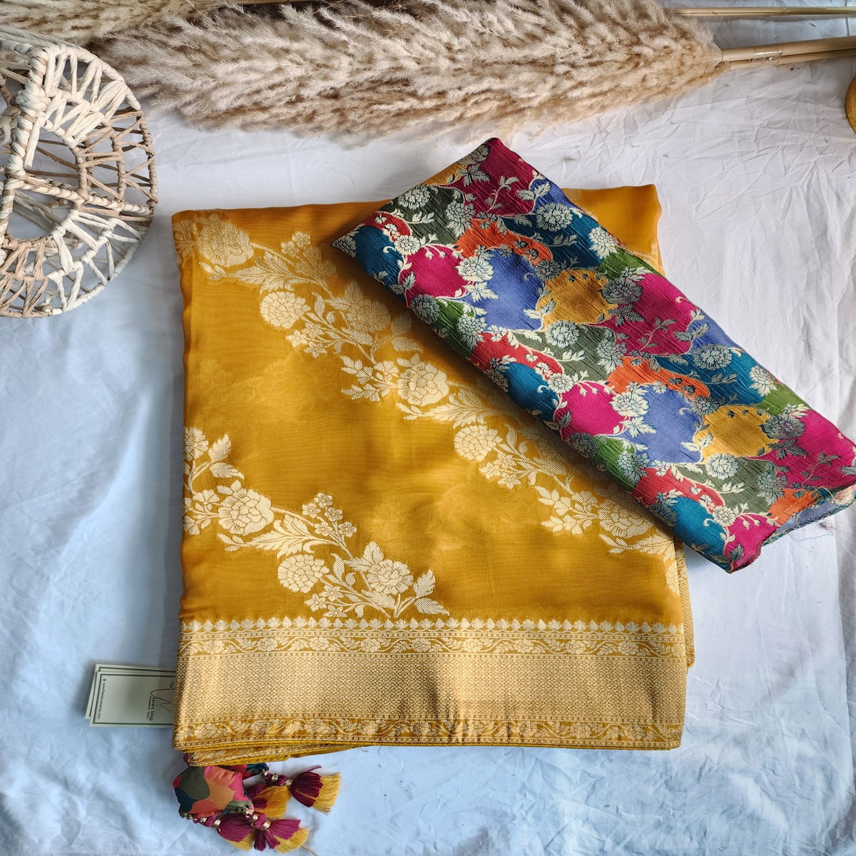 Best Mulberry Silk Banarasi Saree