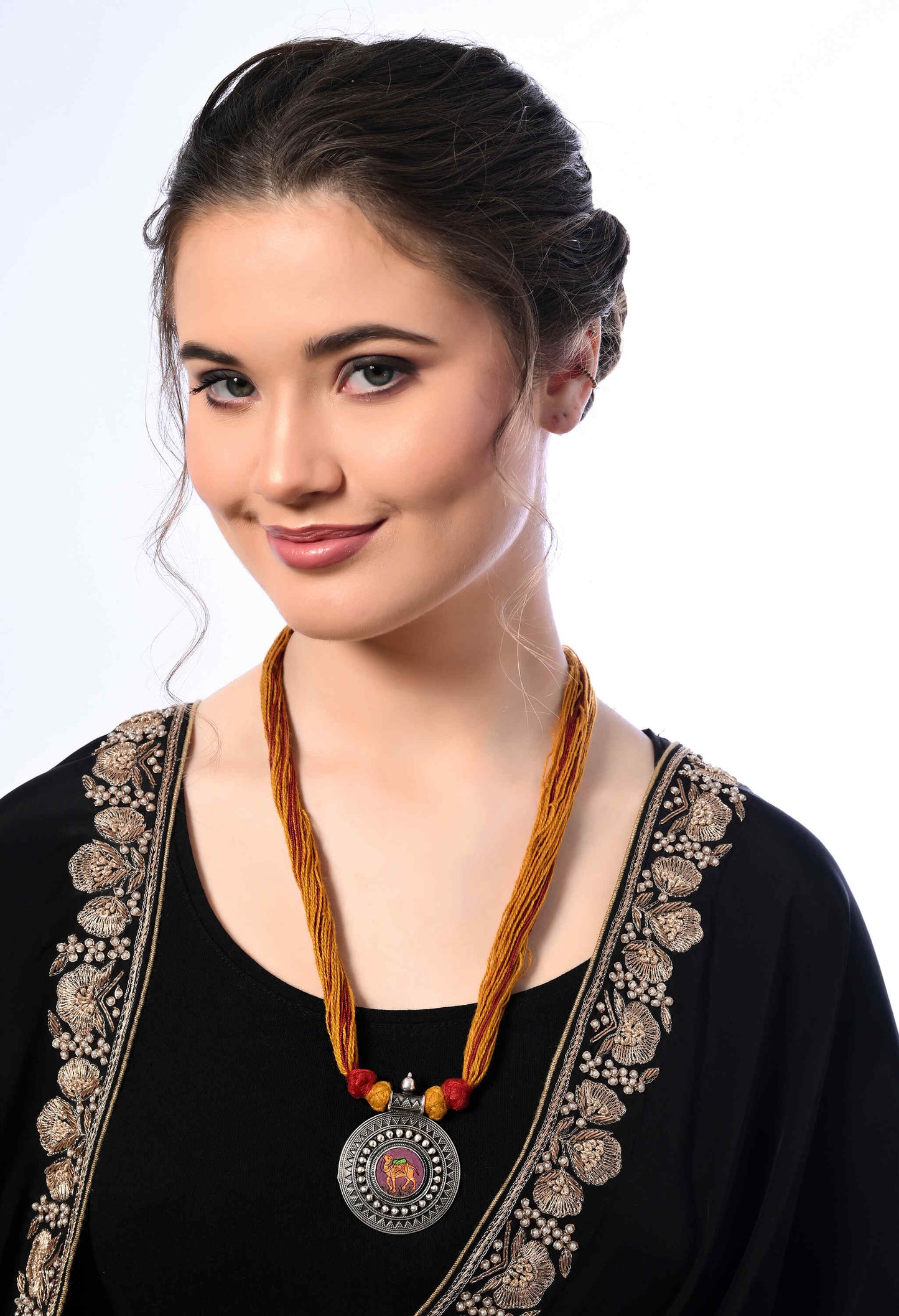 Gandhar Silver Necklace jewelry