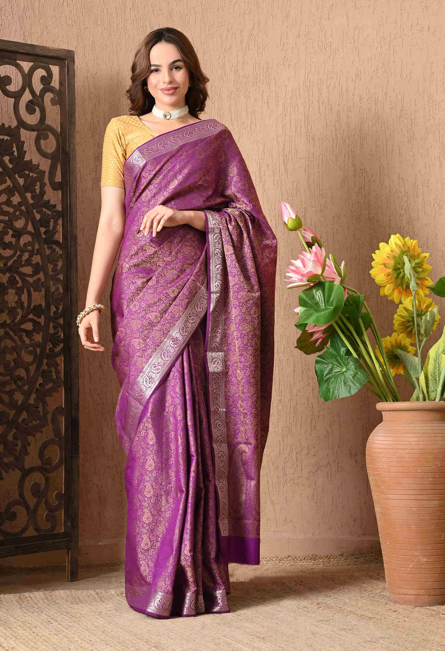 Best Party Wear Banarasi Silk Saree