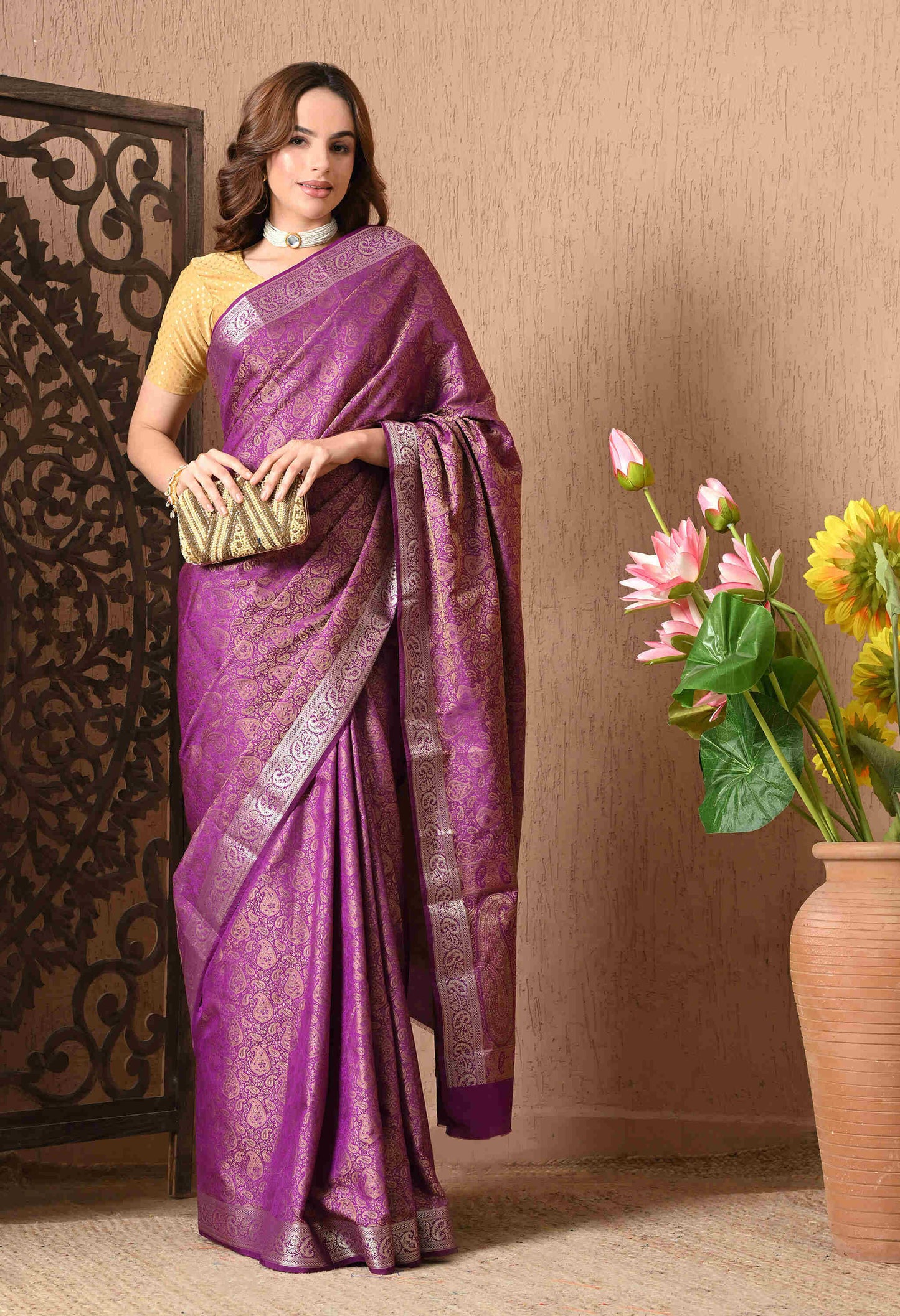 Best Party Wear Banarasi Silk Saree