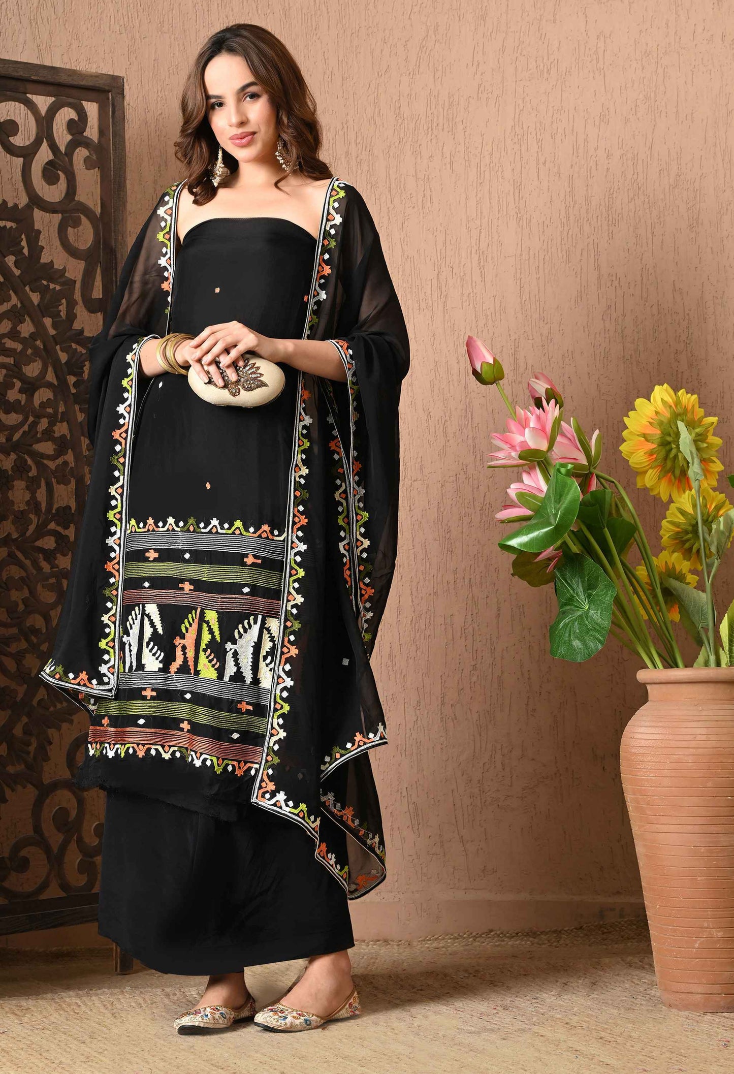 Best Party Wear Black Salwar and Suit