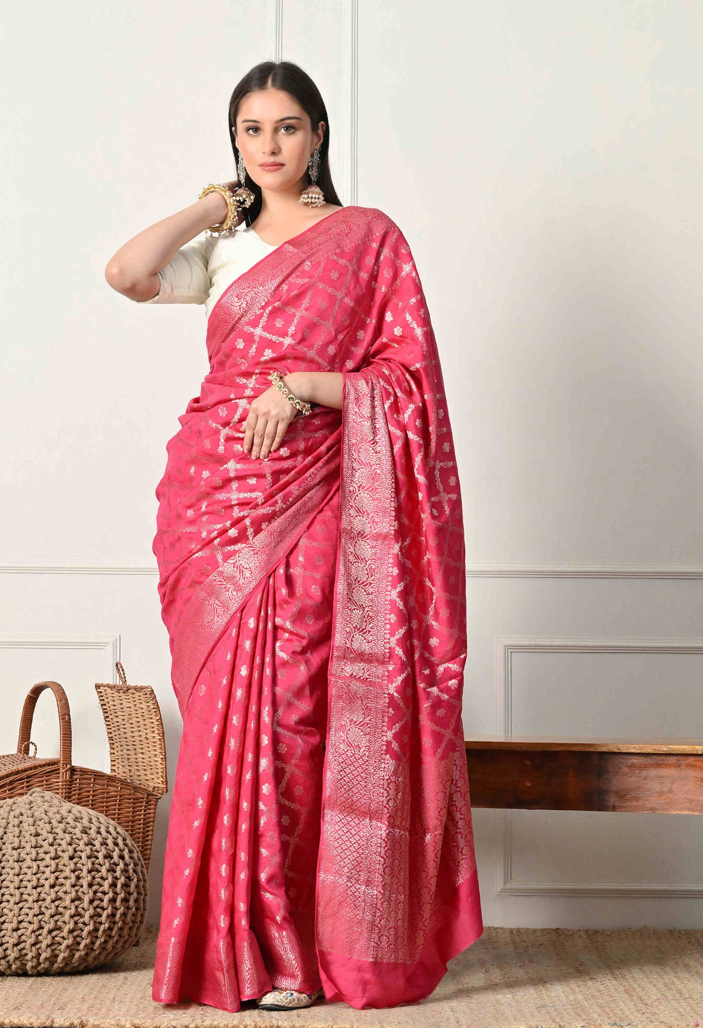 Silk Zari Banarasi Saree