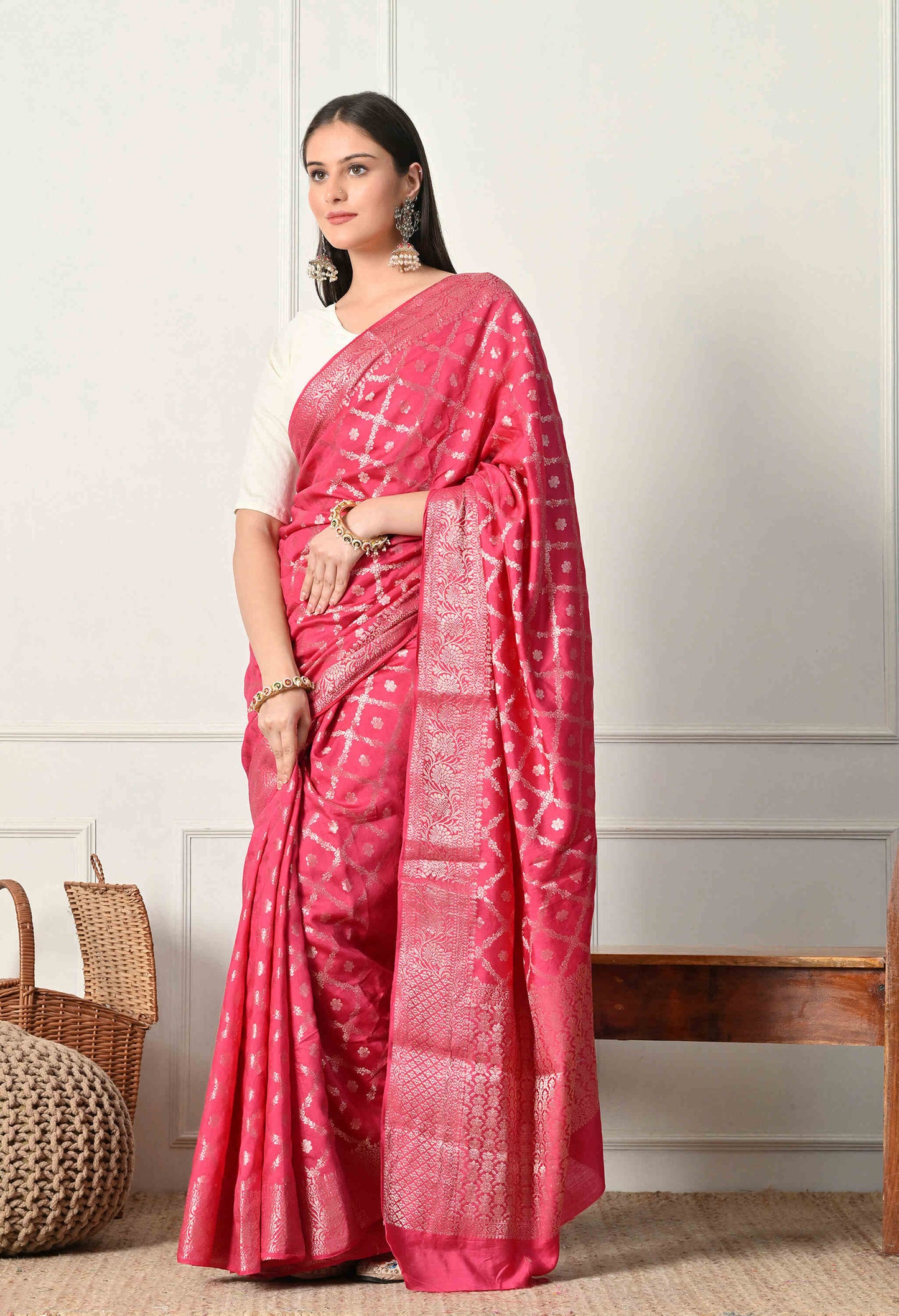 Silk Zari Banarasi Saree