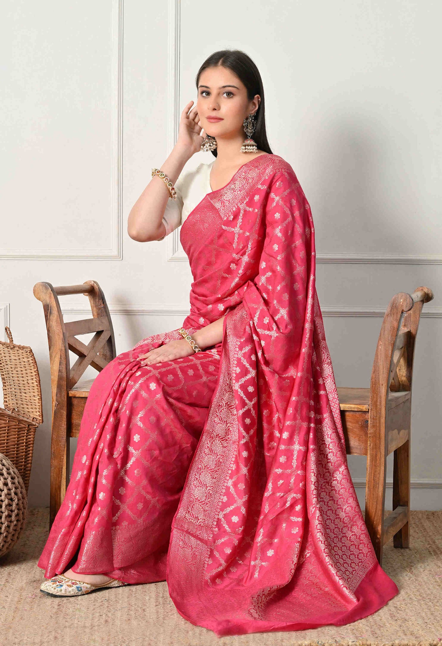 Silk Zari Banarasi Saree