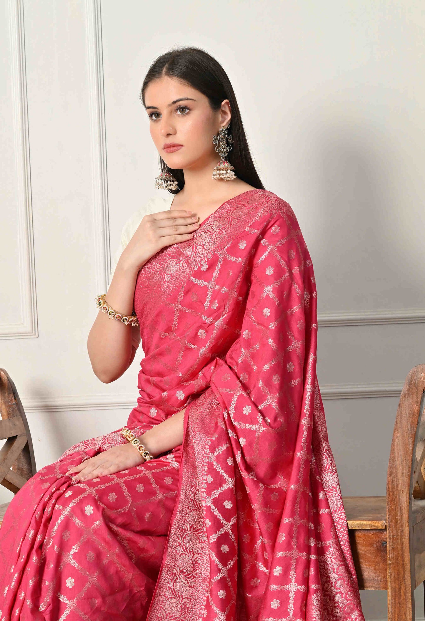 Silk Zari Banarasi Saree