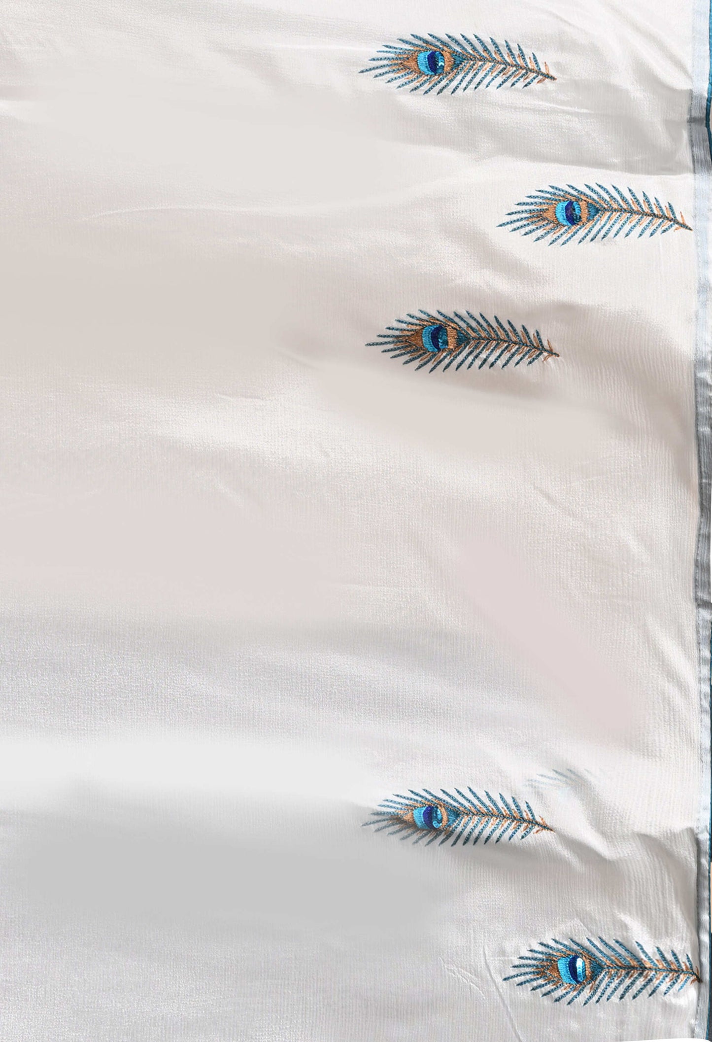 Designer Pure Crepe Sarees women