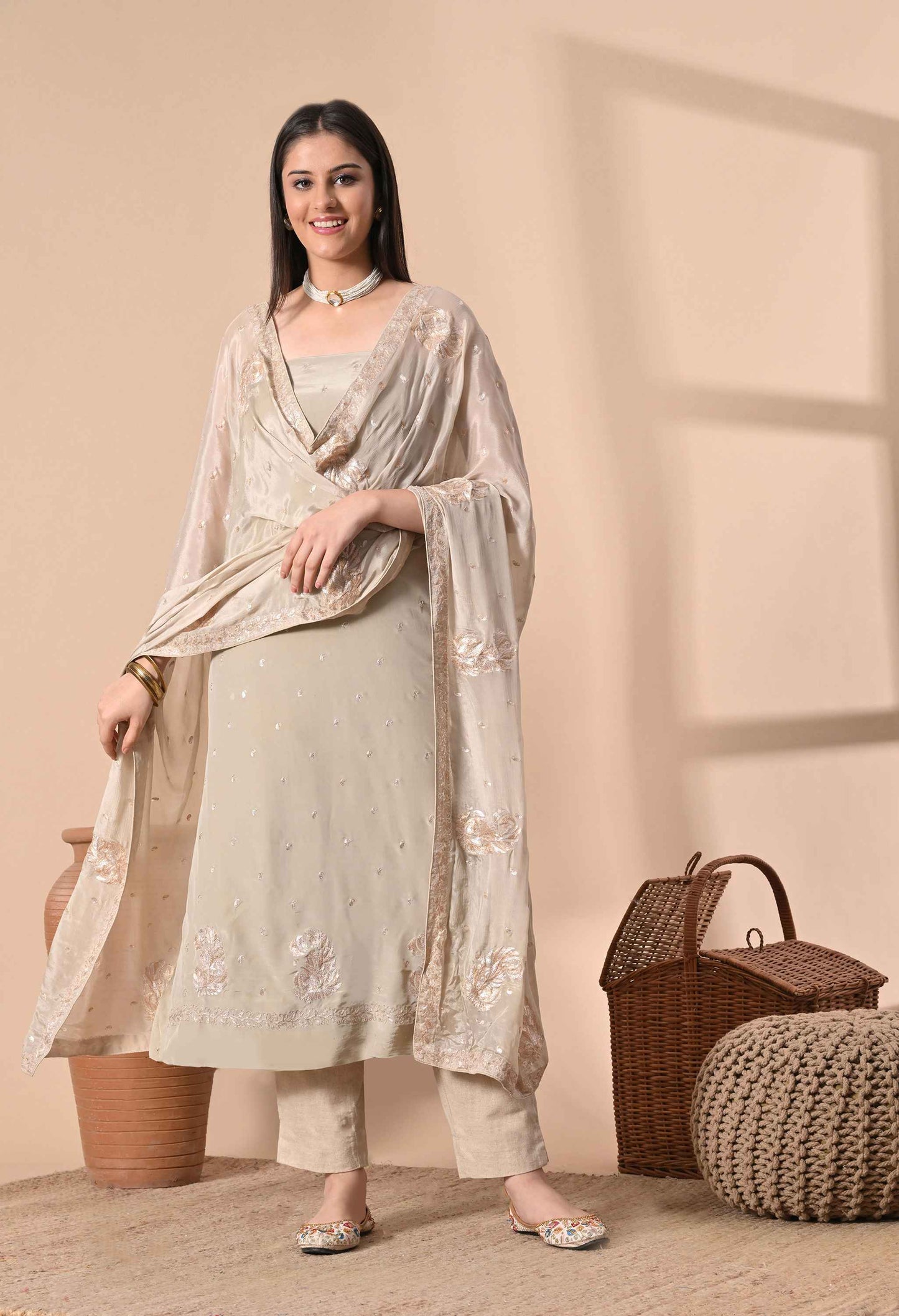 Crepe Salwar and Suit for women
