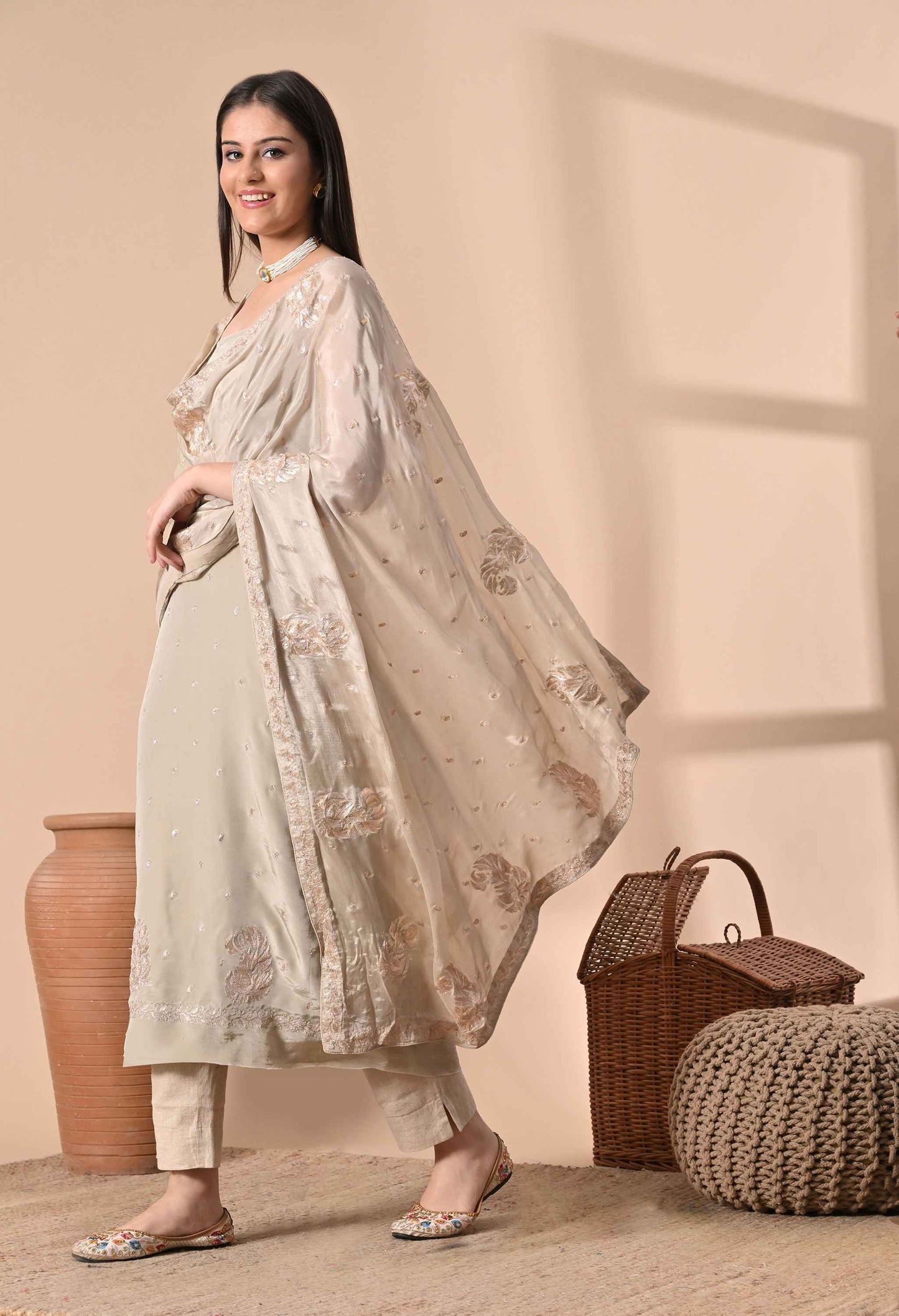 Crepe Salwar and Suit for women