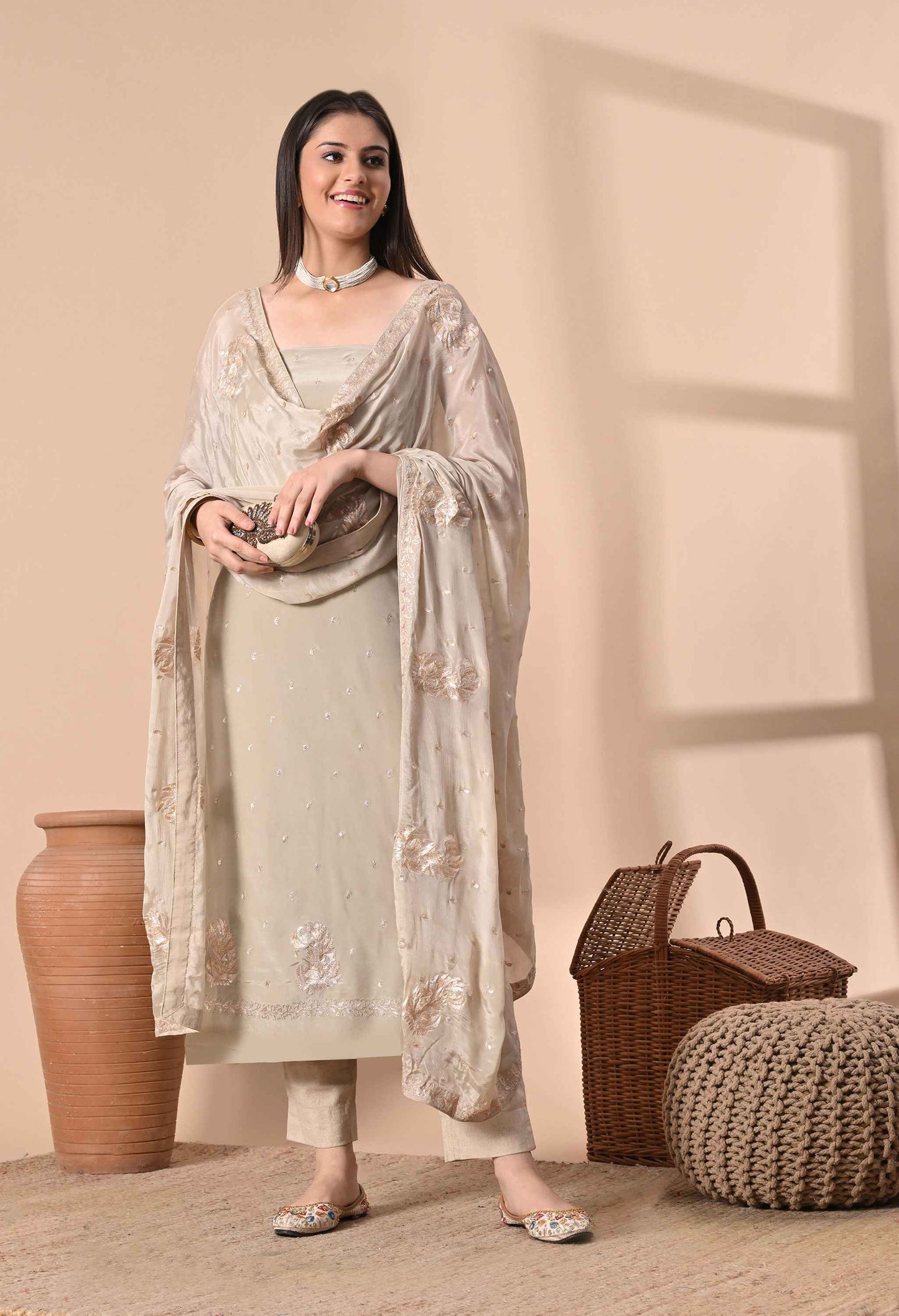 Crepe Salwar and Suit for women