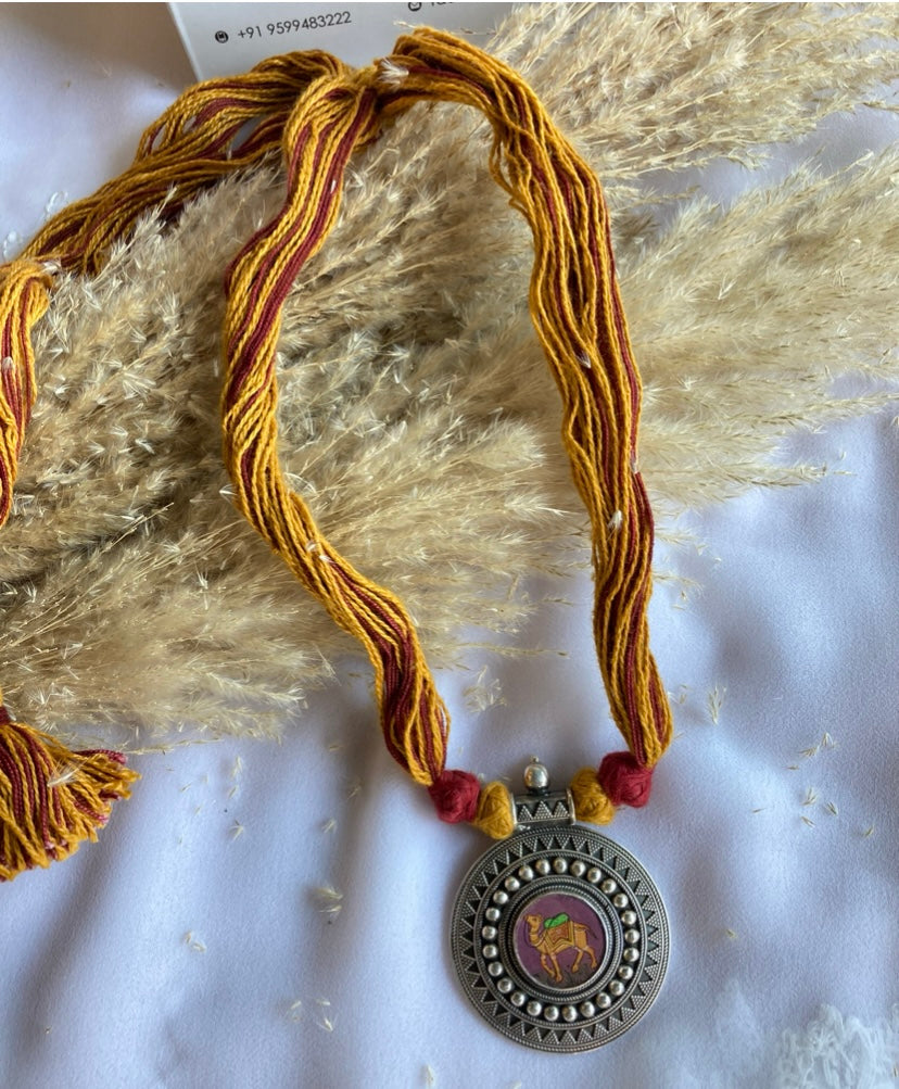 Gandhar Silver Necklace jewelry