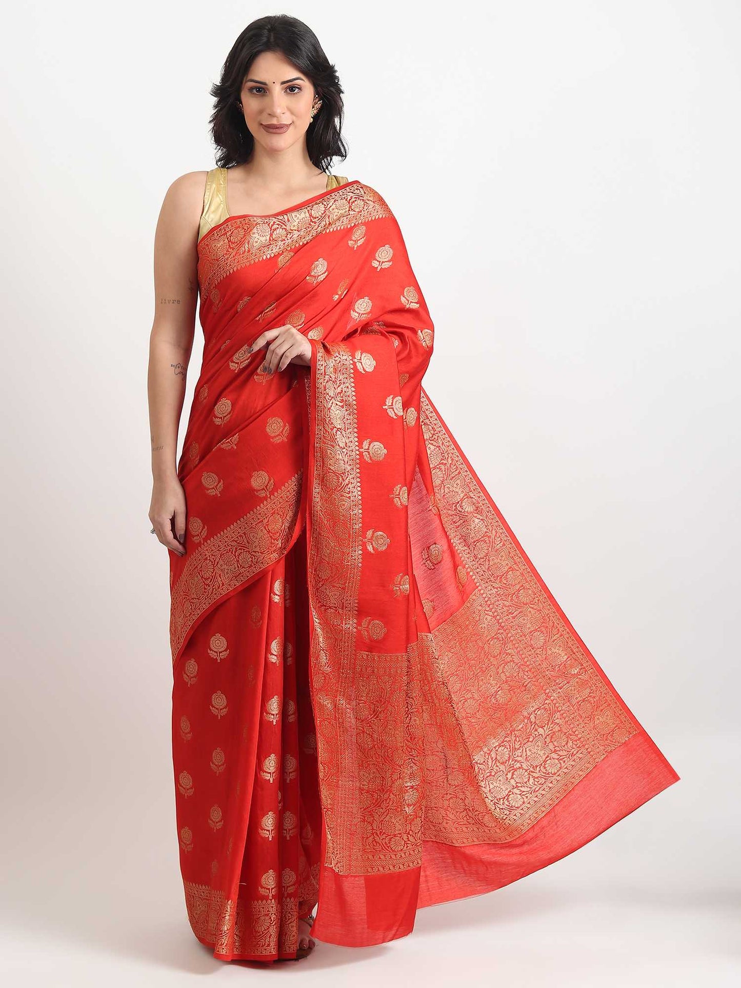 Best Banarasi Red Silk Saree