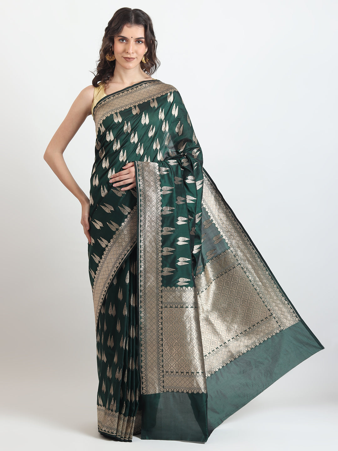 Best Party Wear Kataan Silk Saree