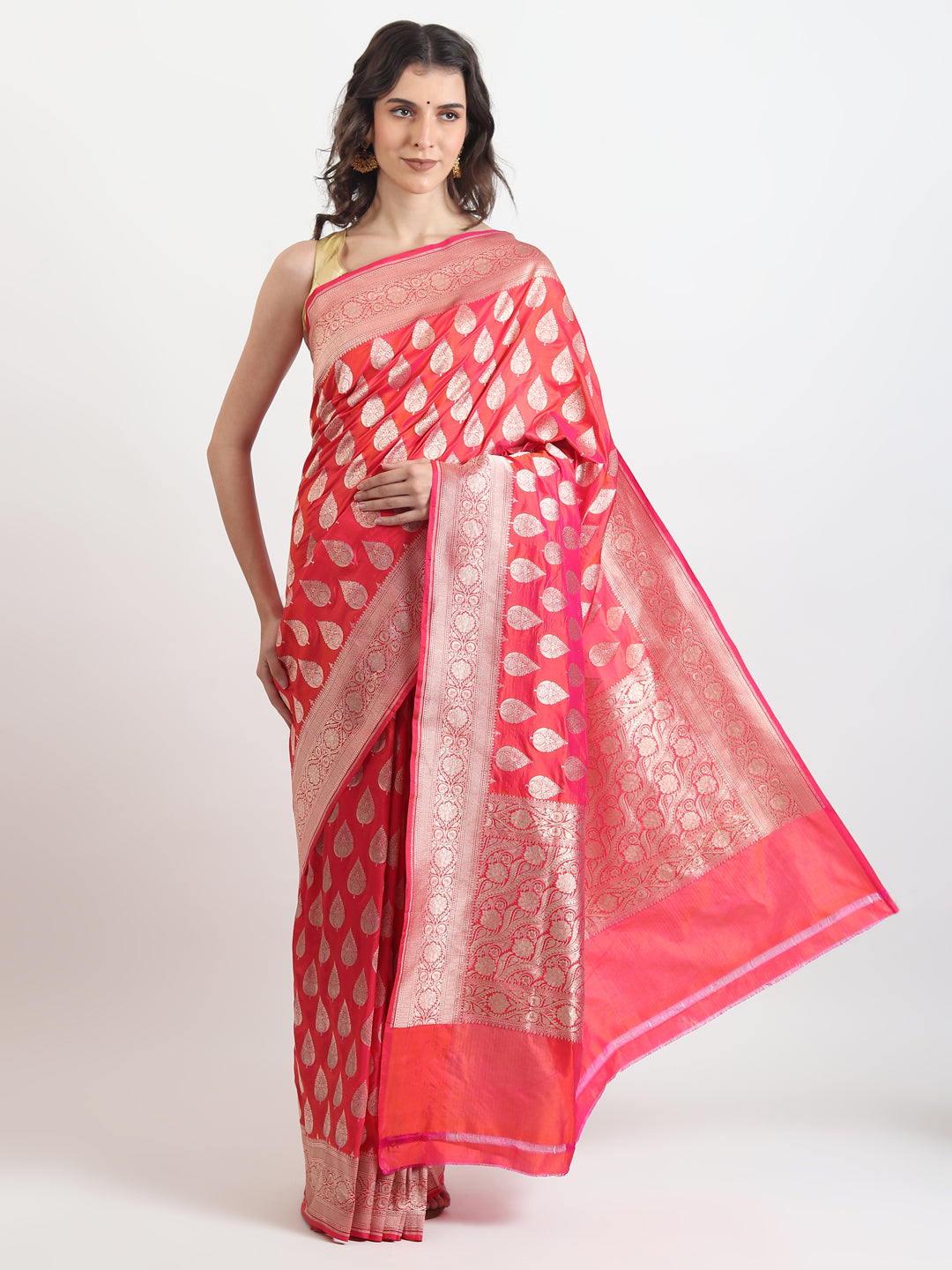 Best Handmade Pure Kataan Silk Saree