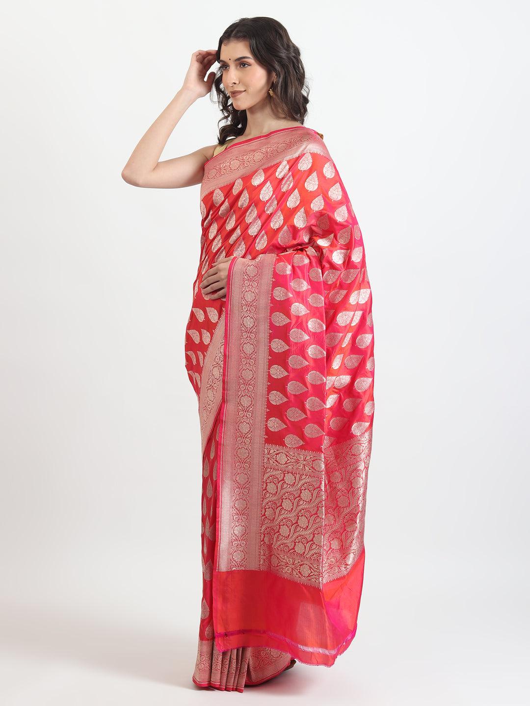 Best Handmade Pure Kataan Silk Saree