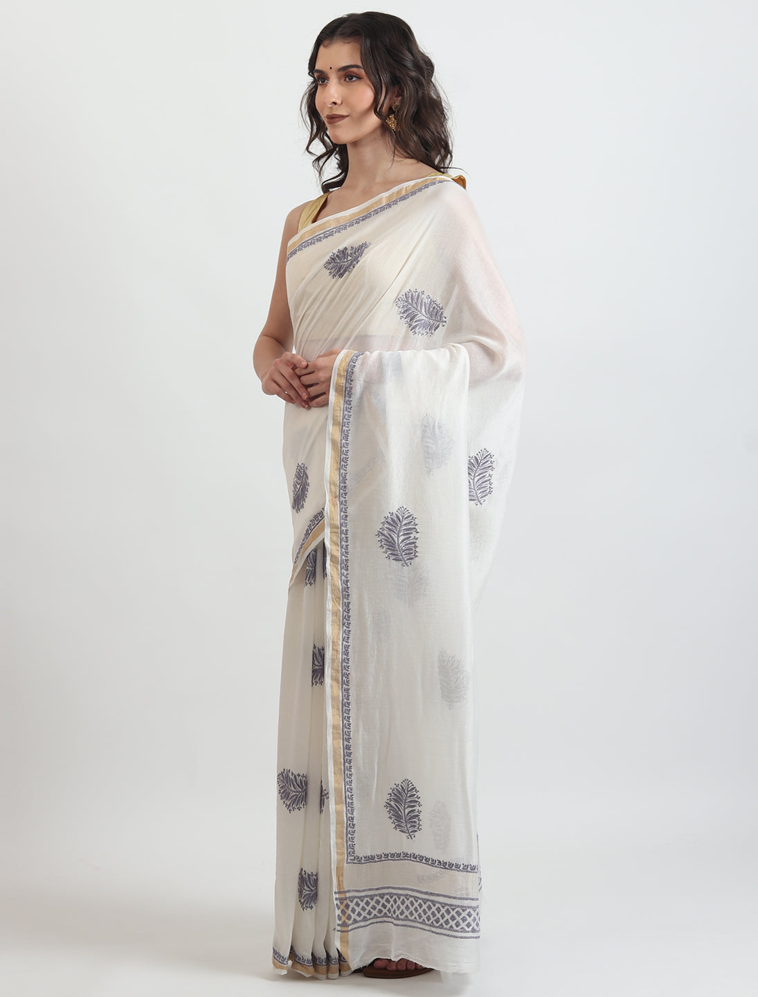 Best Chanderi Mul Cotton Saree
