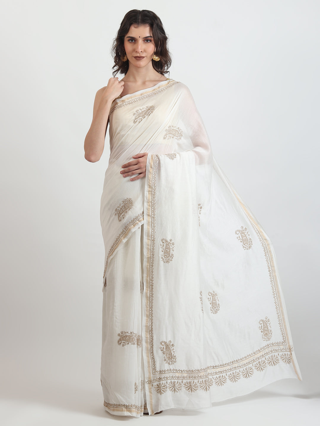 Best Chanderi Mul Cotton Saree