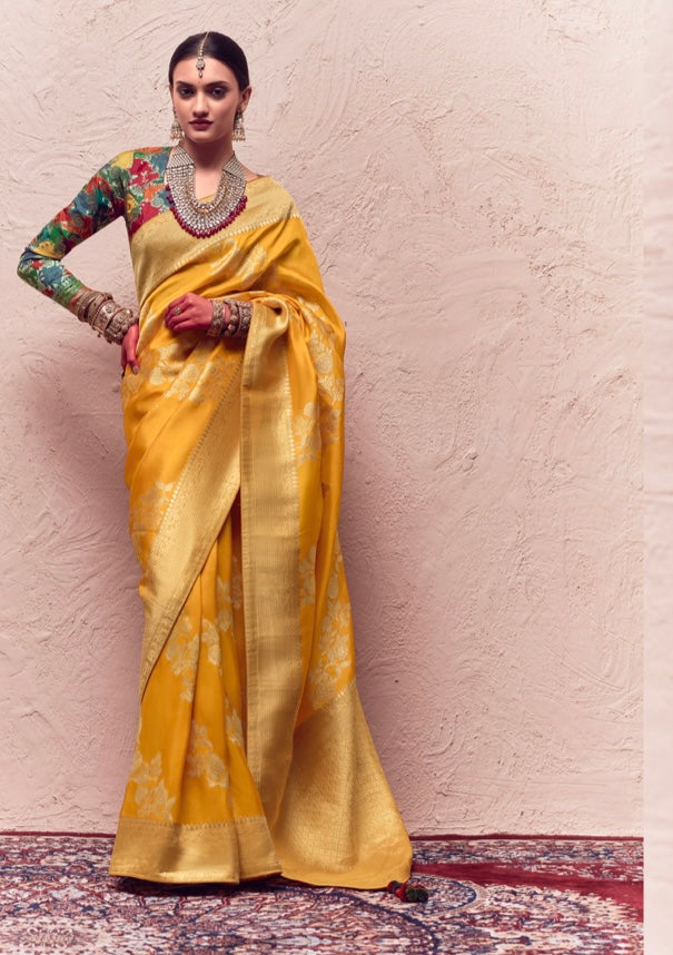 Best Mulberry Silk Banarasi Saree