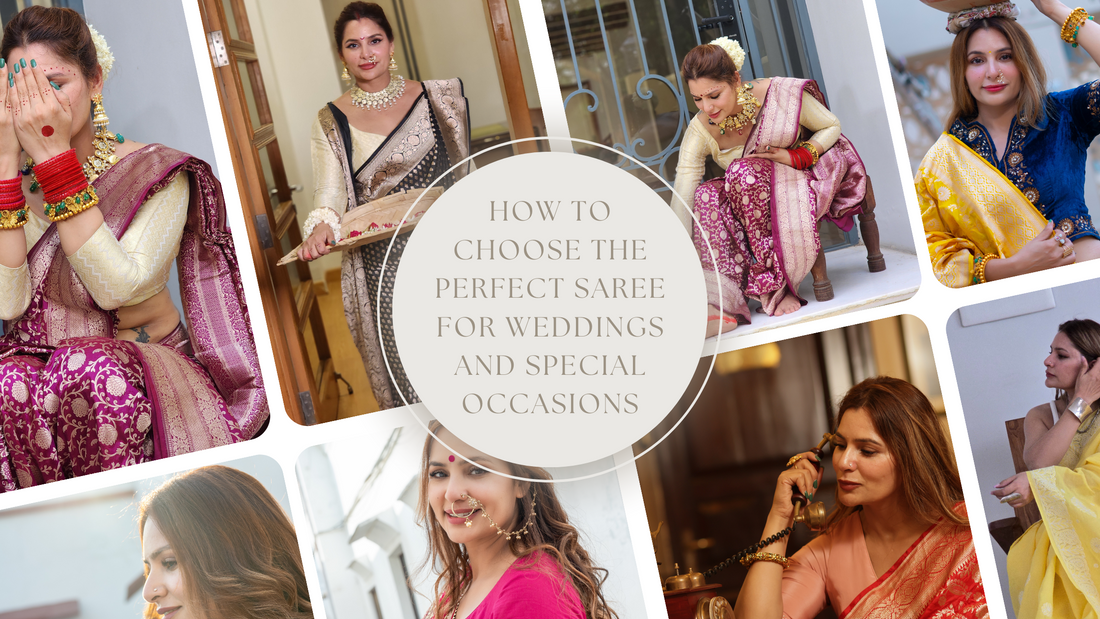 Perfect Saree for Weddings and Special Occasions