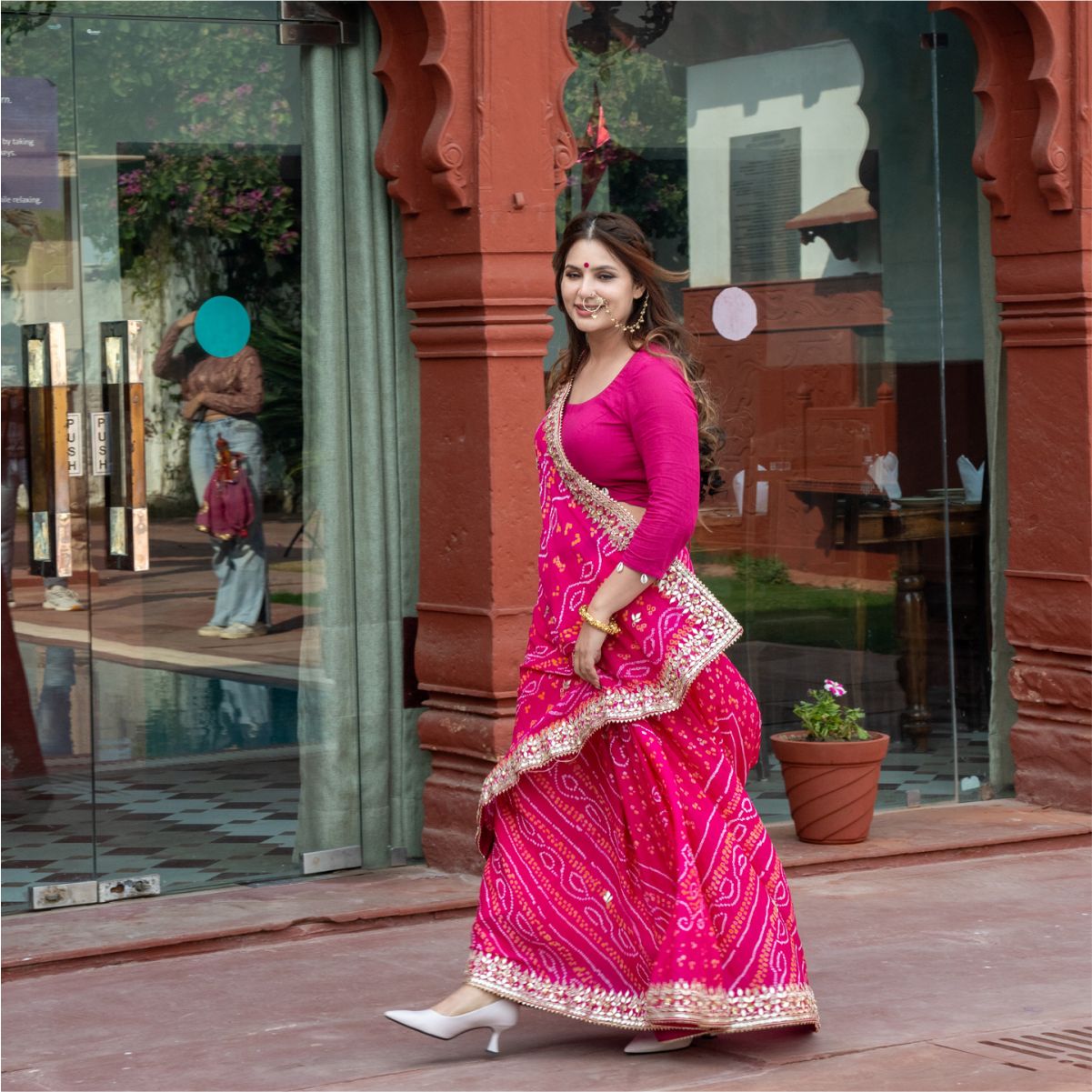 Pure Chiffon Silk Saree