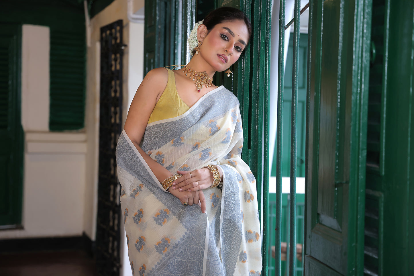 Cotton Rangkat Saree 2025