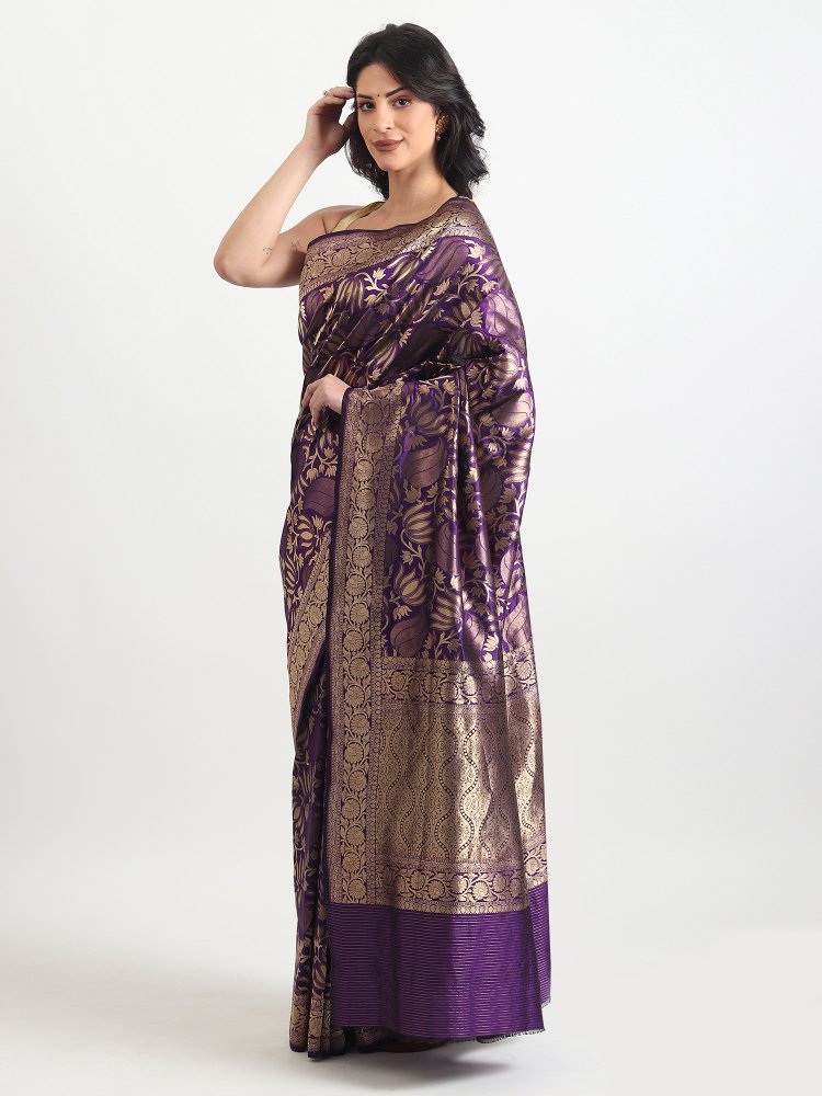 Handloom Kataan Silk Saree