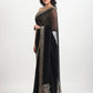 Pure Chiffon Black Saree