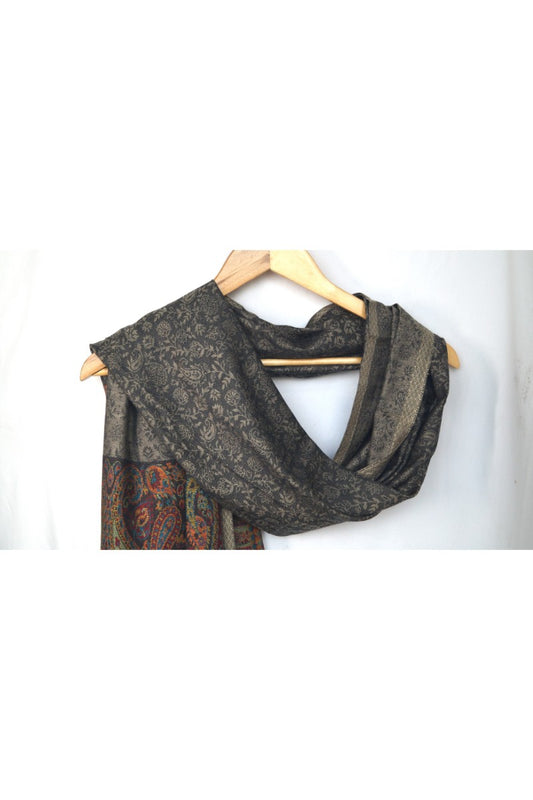 Women’s Seal Gray Wool Shawl