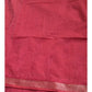 Chanderi Cotton Tomato Red Saree