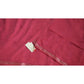 Chanderi Cotton Tomato Red Saree