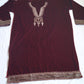 Velvet Semi Stitched Salwar and Suit