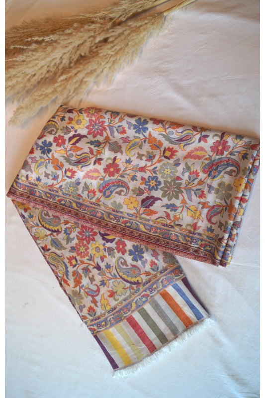 Floral Pashmina Shawl For Women