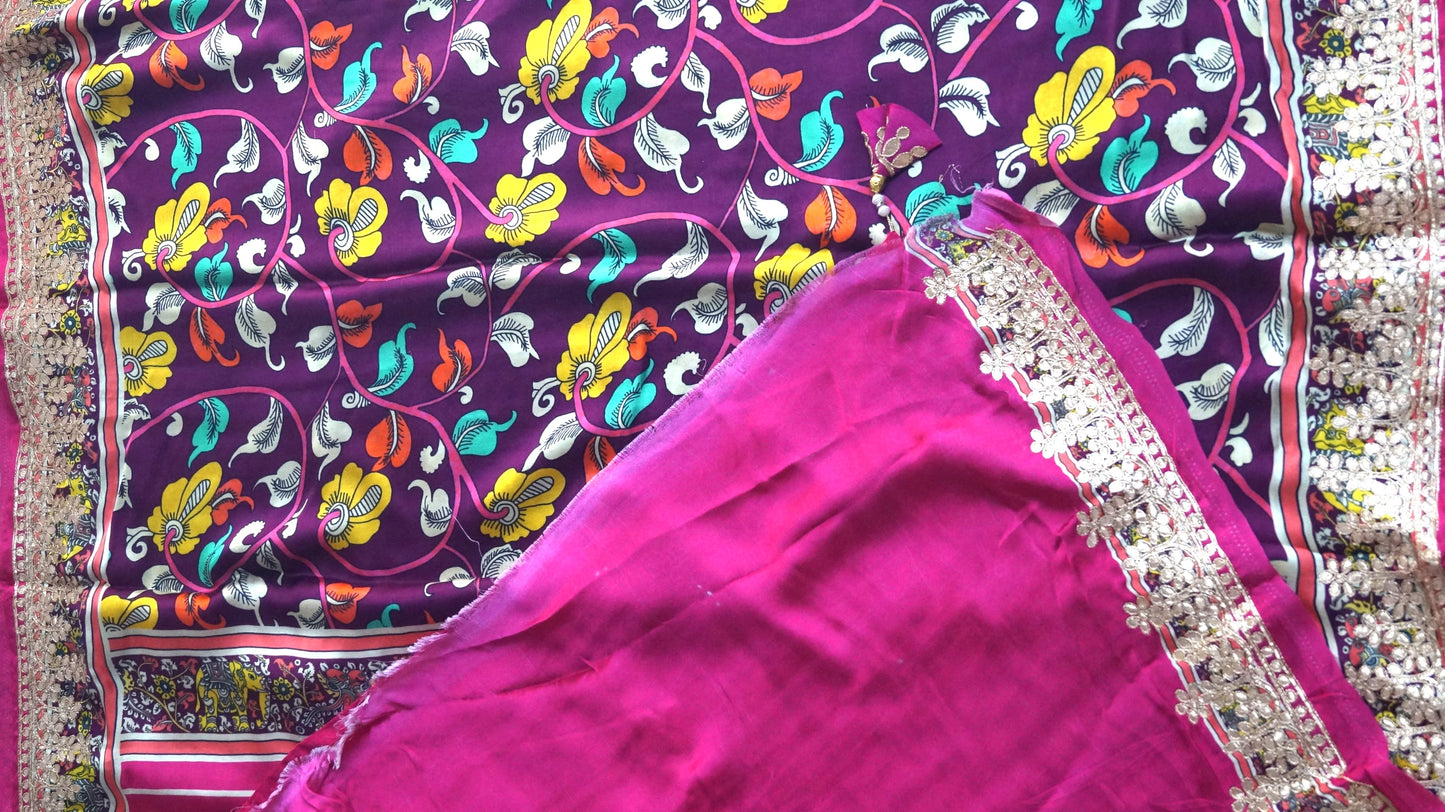 Gajji Silk Indian Saree Women