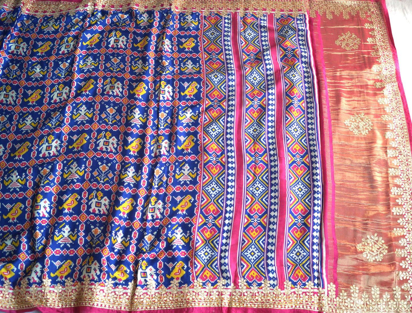 Gajji Silk Indian Saree Women