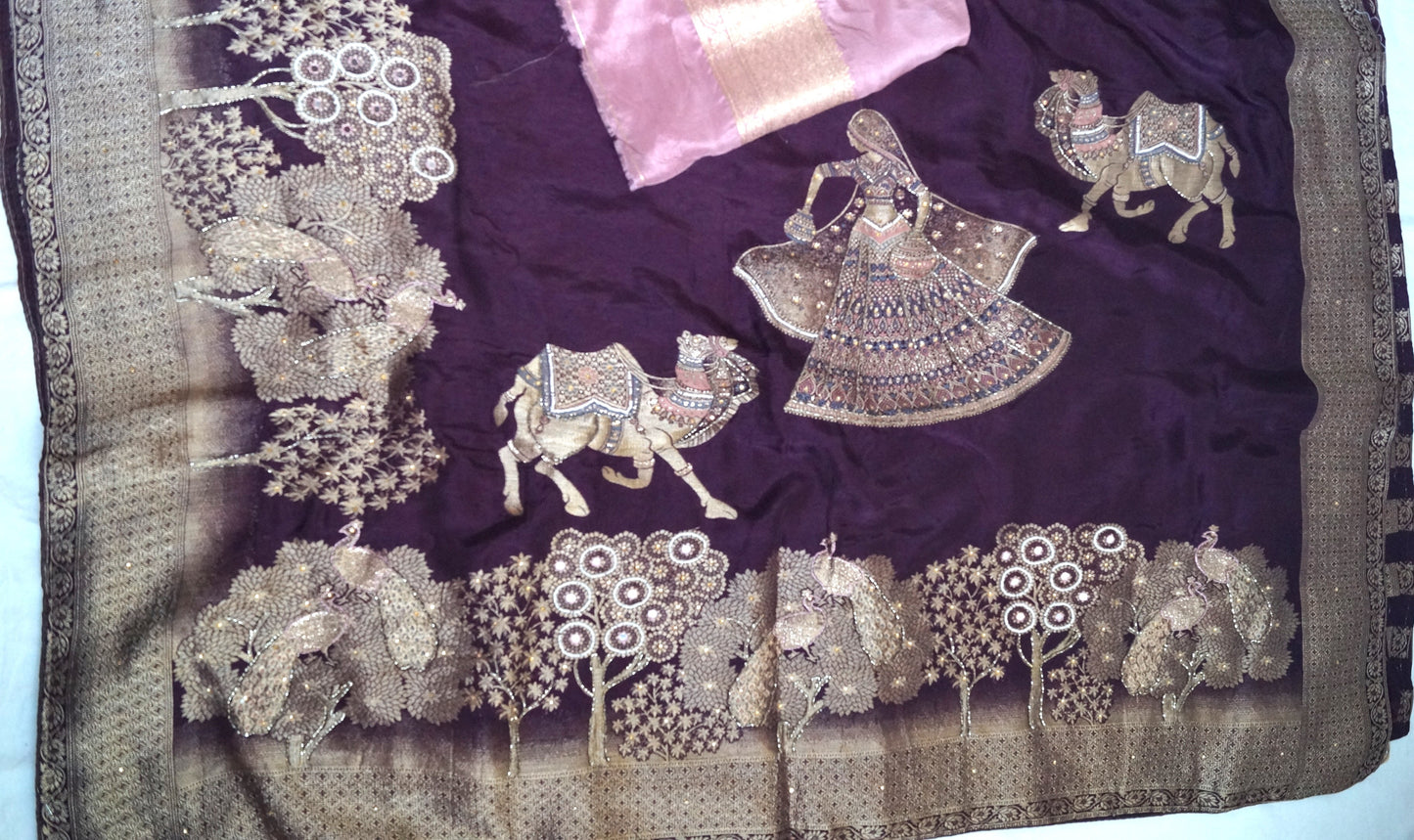 Russian Silk Saree