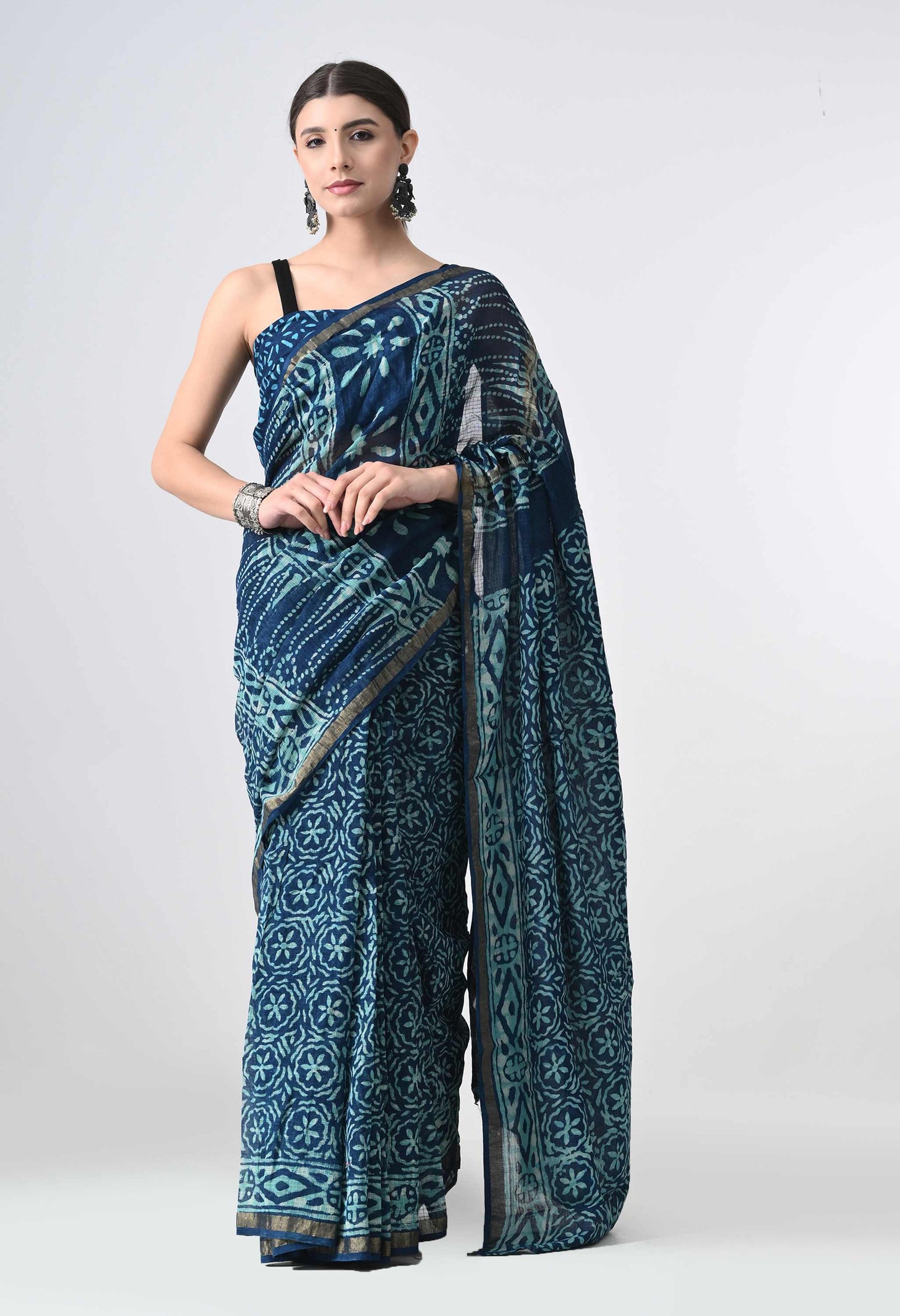 Kota Handblock Saree