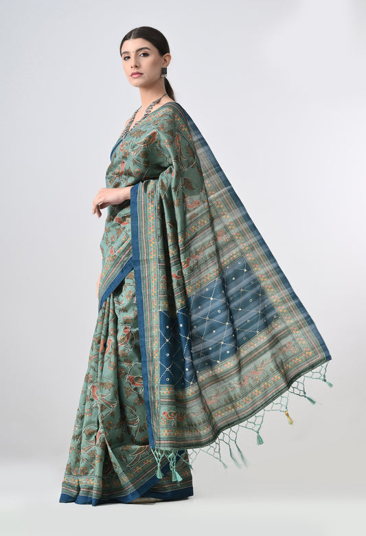 Chiffon Silk Saree