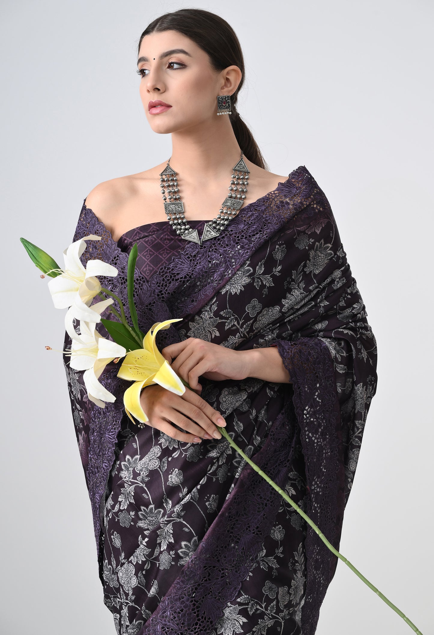 Chiffon Silk Saree