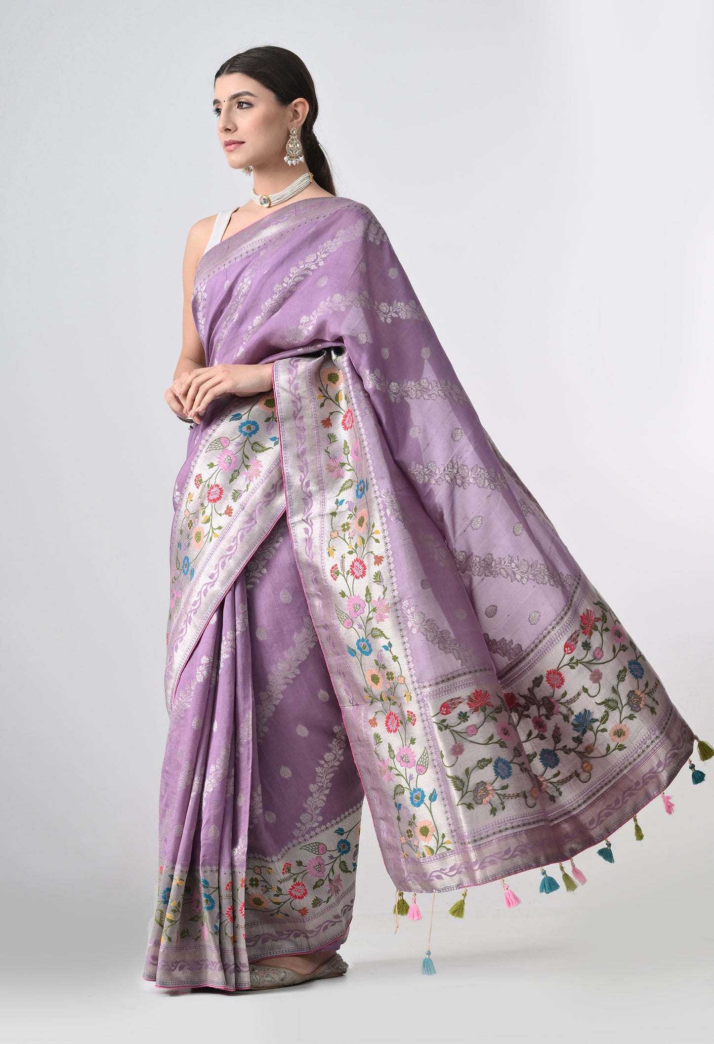 Tusser Silk Saree