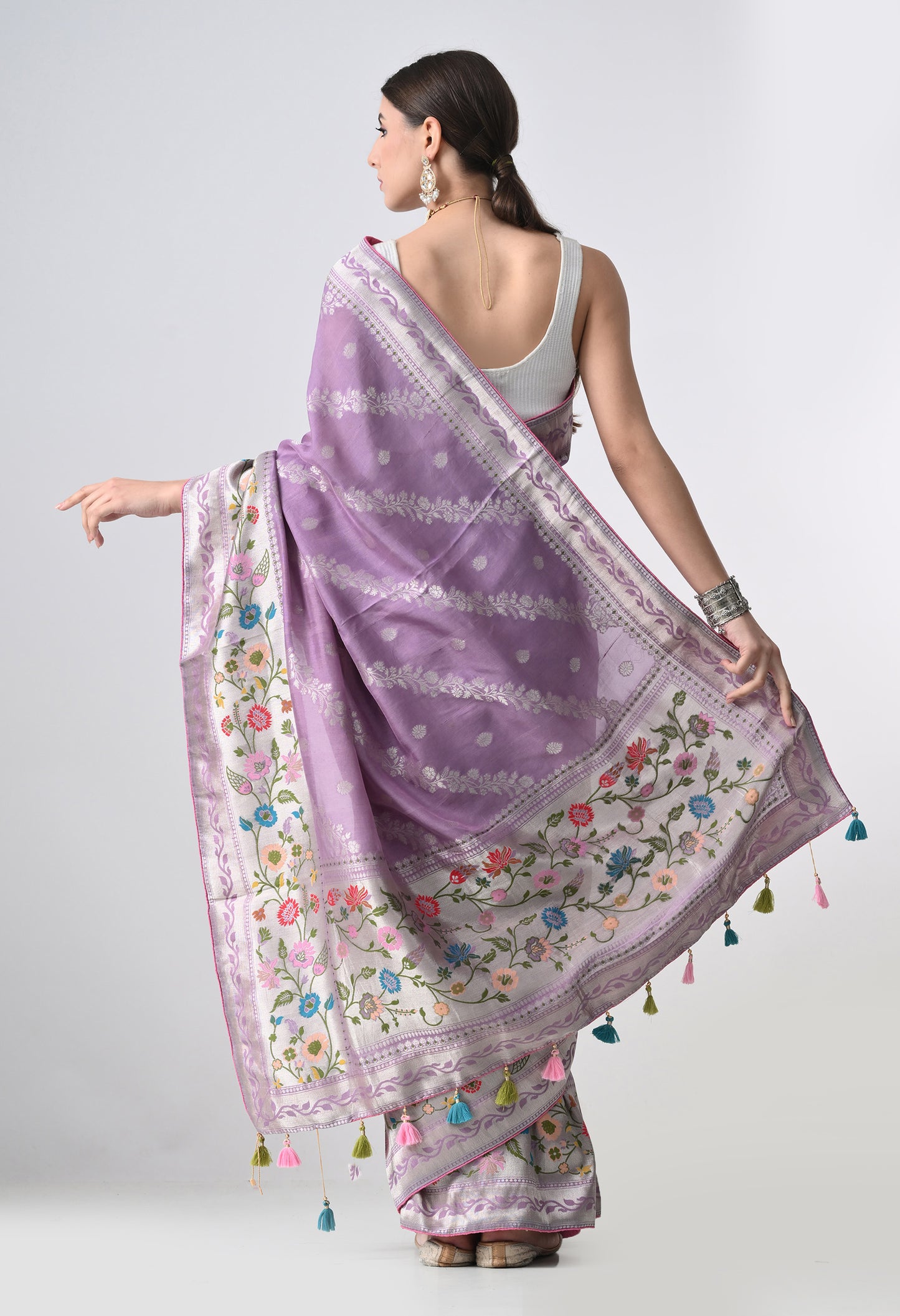 Tusser Silk Saree