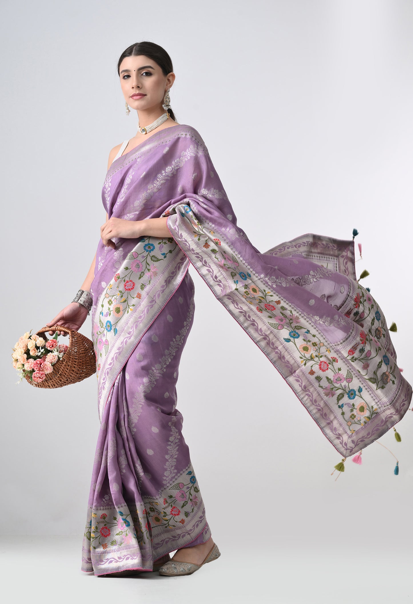 Tusser Silk Saree