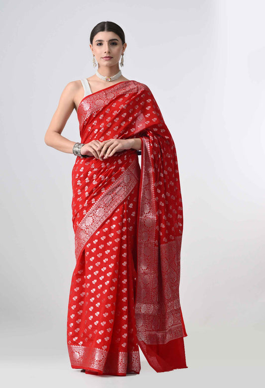 Silk Zari Banarasi Saree