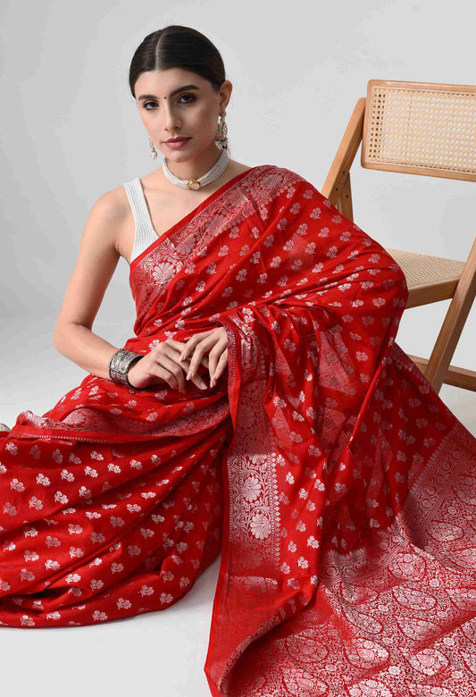 Silk Zari Banarasi Saree