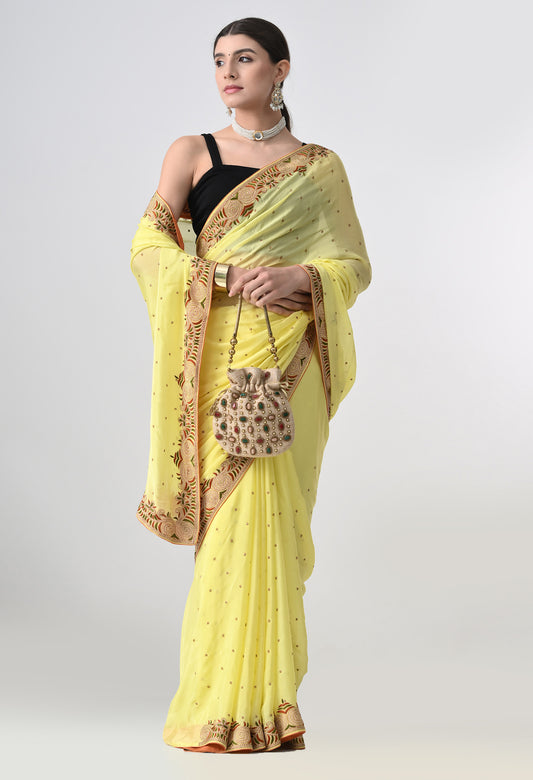 Chinnon Chiffon Saree