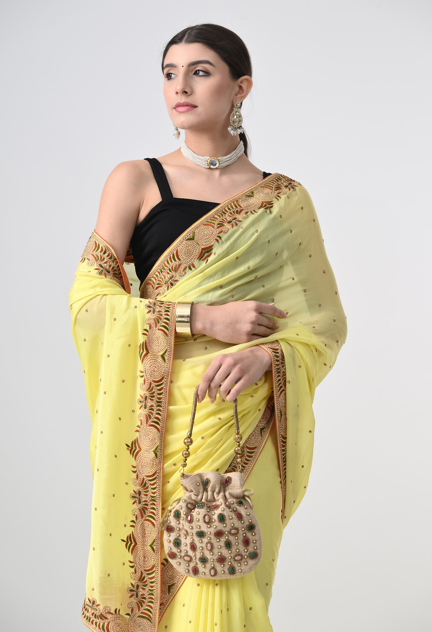 Chinnon Chiffon Saree