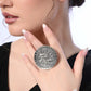 Cocktail Pure Silver Ring Women