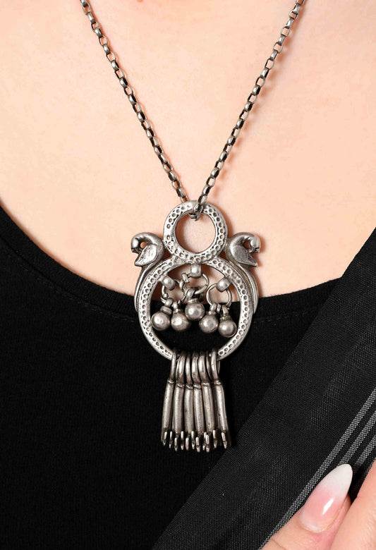 Chaabi Silver Pendant for Women