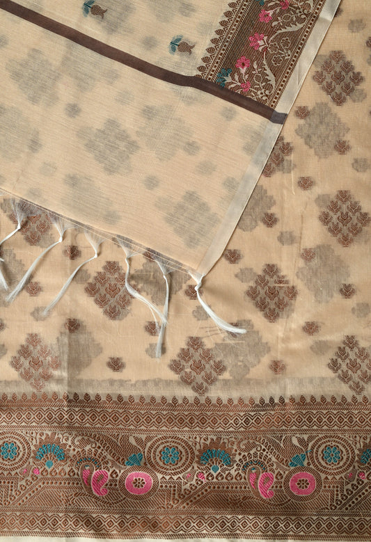 Chanderi Cotton Suit Set Women