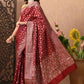 Best Banarasi Silk Maroon Saree